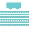 Teacher Created Resources Scalloped Border, 2.19 x 210, Light Turquoise (TCR8736-6)