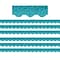 Teacher Created Resources Scalloped Border, 2.19 x 210, Teal Sparkle (TCR8792-6)