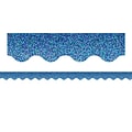 Teacher Created Resources Scalloped Border, 2.19 x 210, Blue Sparkle (TCR8794-6)