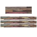 Teacher Created Resources Rolled Straight Border, 3 x 150, Reclaimed Wood Design (TCR8935-3)