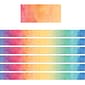 Teacher Created Resources Watercolor Straight Border Trim, 35 Feet Per Pack, 6 Packs (TCR8960-6)