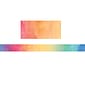 Teacher Created Resources Watercolor Straight Border Trim, 35 Feet Per Pack, 6 Packs (TCR8960-6)