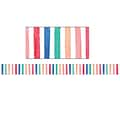 Teacher Created Resources Watercolor Stripes Border Trim, 35 Feet Per Pack, 6 Packs (TCR8961-6)