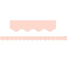 Teacher Created Resources Scalloped Border, 2.19 x 210, Blush Pink (TCR3065-6)