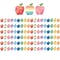 Teacher Created Resources Watercolor Apples Die-Cut Border Trim, 35 Per Pack, 6 Packs (TCR3573-6)