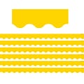 Teacher Created Resources Yellow Gold Scalloped Border Trim, 35 Feet Per Pack, 6 Packs (TCR4599-6)