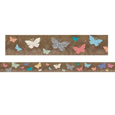 Teacher Created Resources Home Sweet Classroom Straight Border, 3" x 210', Spring (TCR8552-6)