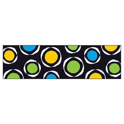 Trend Enterprises Bold Strokes Circles Bolder Borders, 2.75 x 35.75, 6 Packs (T-85143-6)