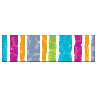 TREND Bolder Borders Straight Border, 2.75 x 214.5, Color Harmony Stripes (T-85610-6)
