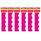 TREND Hot Pink Terrific Trimmers, 39 Feet Per Pack, 6 Packs (T-91256-6)