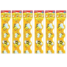 TREND Busy Bees Terrific Trimmers, 39 Feet Per Pack, 6 Packs (T-92047-6)