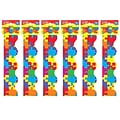 TREND Jigsaw Terrific Trimmers, 39 Feet Per Pack, 6 Packs (T-92144-6)