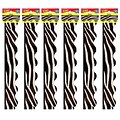 TREND Zebra Terrific Trimmers, 39 Feet Per Pack, 6 Packs (T-92162-6)