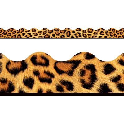 TREND Leopard Terrific Trimmers, 39 Feet Per Pack, 6 Packs (T-92163-6)