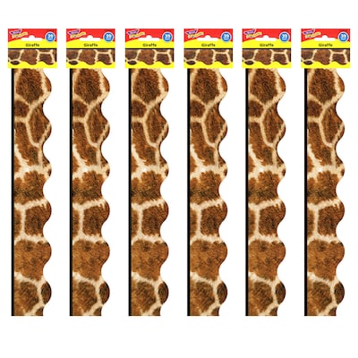 TREND Giraffe Terrific Trimmers, 39 Feet Per Pack, 6 Packs (T-92308-6)