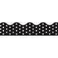 TREND Polka Dots Black Terrific Trimmers, 39 Feet Per Pack, 6 Packs (T-92671-6)