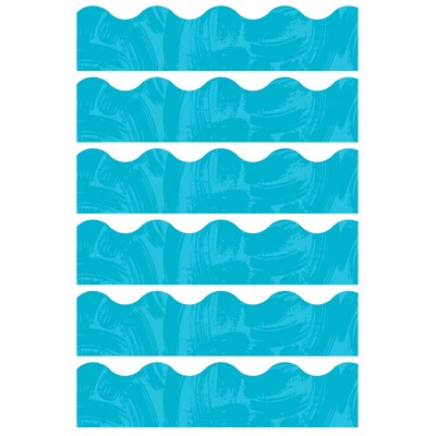 TREND Terrific Trimmers® Scalloped Border, 2.25 x 234, Color Harmony Ocean (T-92686-6)