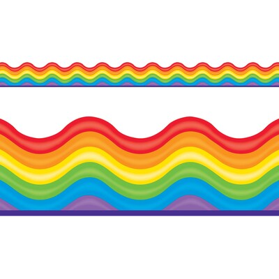 TREND Rainbow Promise Terrific Trimmers, 39 Feet Per Pack, 6 Packs (T-92703-6)
