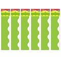 TREND Lime Terrific Trimmers, 39 Feet Per Pack, 6 Packs (T-92856-6)