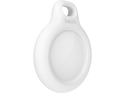Belkin AirTag Secure Holder with Strap, White (F8W974btWHT)