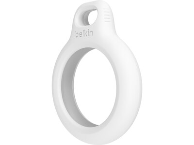 Belkin AirTag Secure Holder with Strap, White (F8W974btWHT)