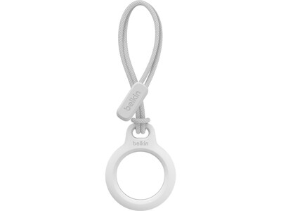 Belkin AirTag Secure Holder with Strap, White (F8W974btWHT)