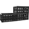 Mount-It! 52 Qt. Open Lid Milk Crate, Black, 3/Pack (WI-3003)