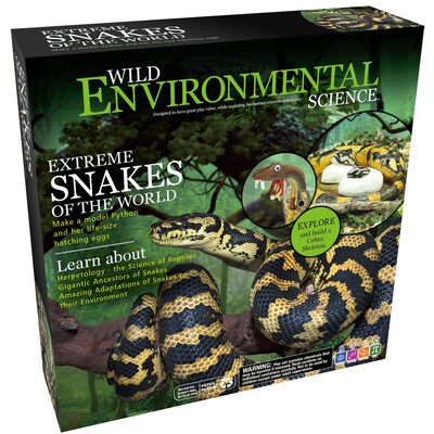 Extreme Science Kit Snakes Of The World, (CTUWES944)