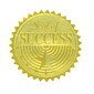Hayes Publishing Gold Foil Embossed Seals, Seal of Success, 54 Per Pack, 3 Packs (H-VA376-3)
