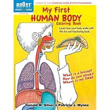 BOOST My First Human Body Coloring Book, Pack of 6 (DP-494101-6)