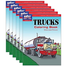 BOOST Trucks Coloring Book, Pack of 6 (DP-49411X-6)