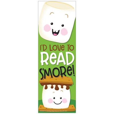 Eureka Marshmallow Scented Bookmarks, 24 Per Pack, 3 Packs (EU-834028-3)