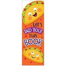 Eureka Taco Scented Bookmarks, 24 Per Pack, 3 Packs (EU-834035-3)