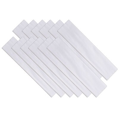 Creativity Street Crepe Paper, White, Grade K+, 12 Sheets (PACAC10110-12)