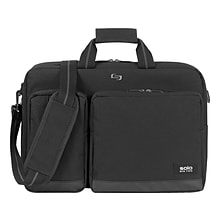 Solo Laptop Briefcase, Black Polyester (UBN310-4X)