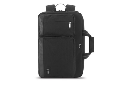 Solo Laptop Briefcase, Black Polyester (UBN310-4X)