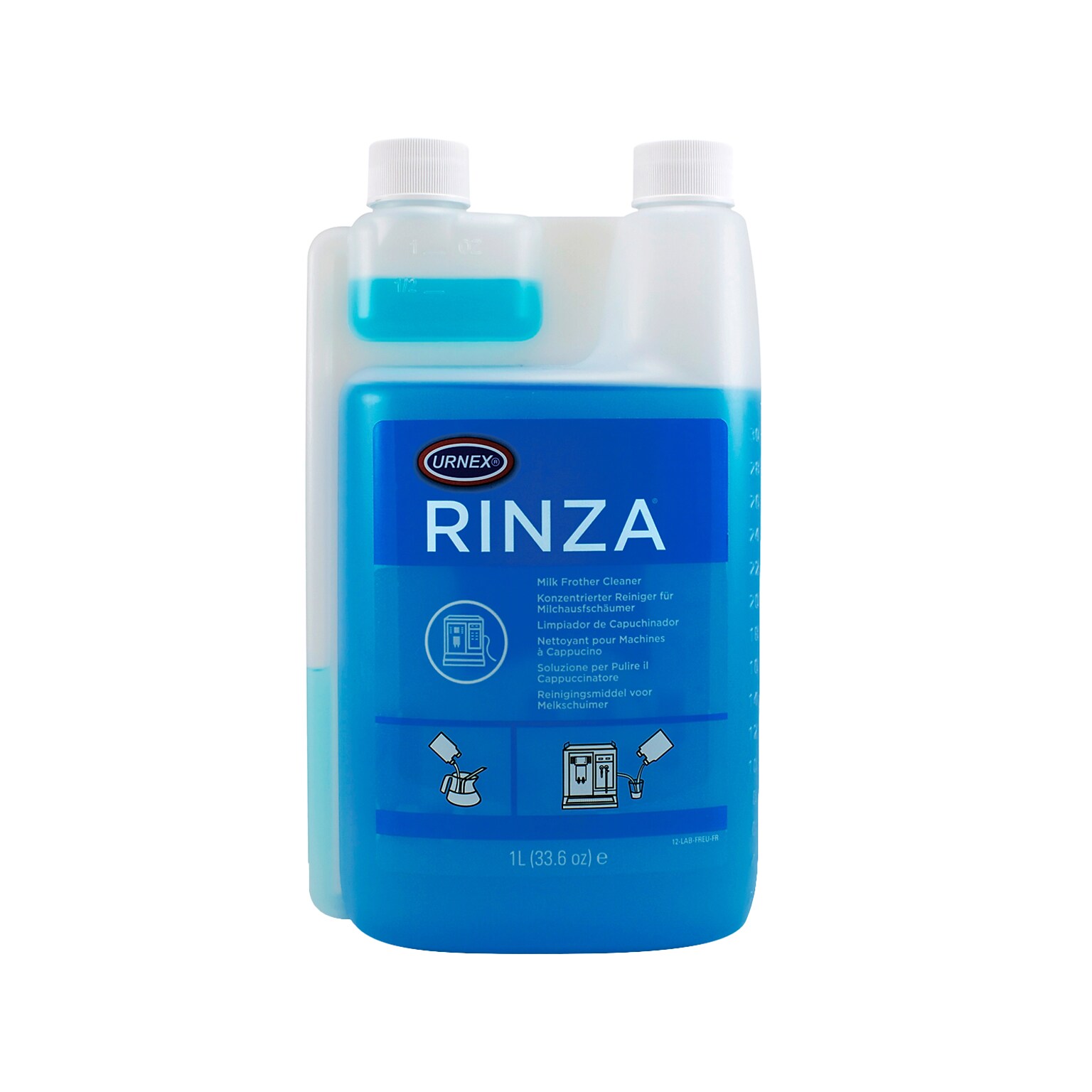Urnex Rinza Milk Frother Cleaner, 33.6 Fl. Oz. (12-MILK6-32)