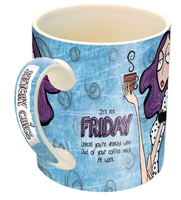 Sketchy Chics, Friday 14 Oz. Mugs (8122005)
