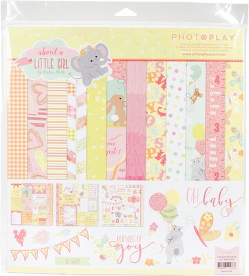 Photo Play Paper About A Little Girl Collection Pack, 12 x 12 (ALG2466)