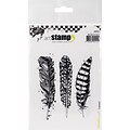 Carabelle Studio Feathers Cling Stamp A6 (SA60284)