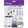 Docrafts Forest Creativity Essentials A5 Clear Stamp Set, 20/Pkg (CE907114)