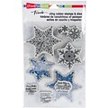 Stampendous Winter White Cling Stamp & Die Set 9X5.25 (CLD05)