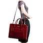 McKlein W Series Laptop Case, Red Leather (94336)