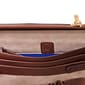 McKlein V Series, REAGAN, Top Grain Cowhide Leather,Attaché Briefcase, Brown (80444)