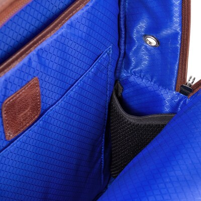McKlein U Series Logan Laptop Backpack, Brown Leather (19080)