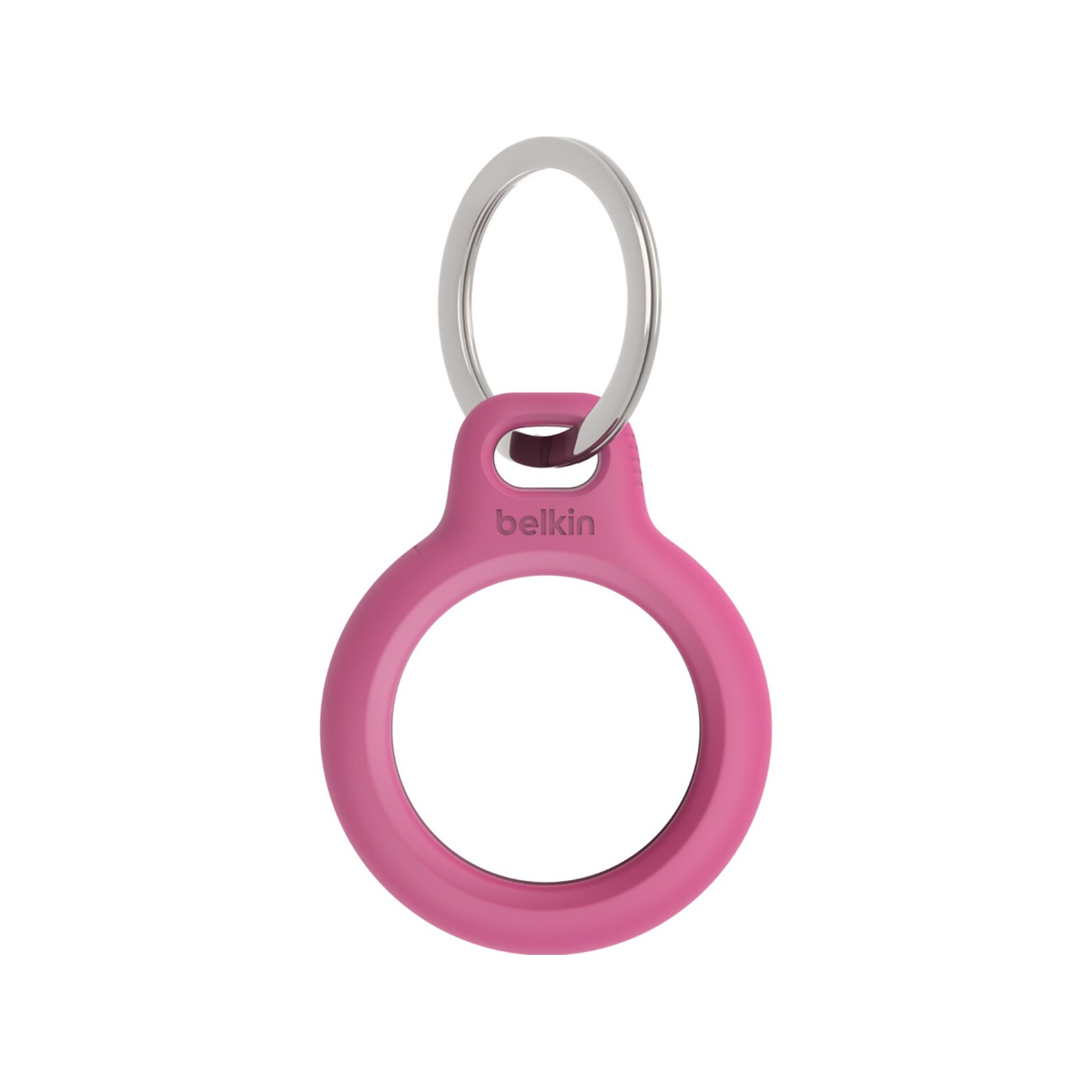 Belkin Secure Holder with Key Ring for AirTag, Pink (F8W973btPNK)