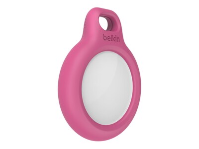 Belkin Secure Holder with Key Ring for AirTag, Pink (F8W973btPNK)