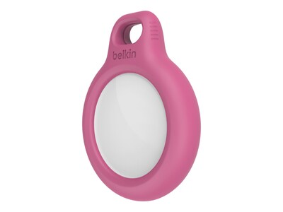 Belkin Secure Holder with Key Ring for AirTag, Pink (F8W973btPNK)