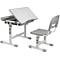 Mount-It! 26 Kids Desk with Chair, Gray (MI-10201)