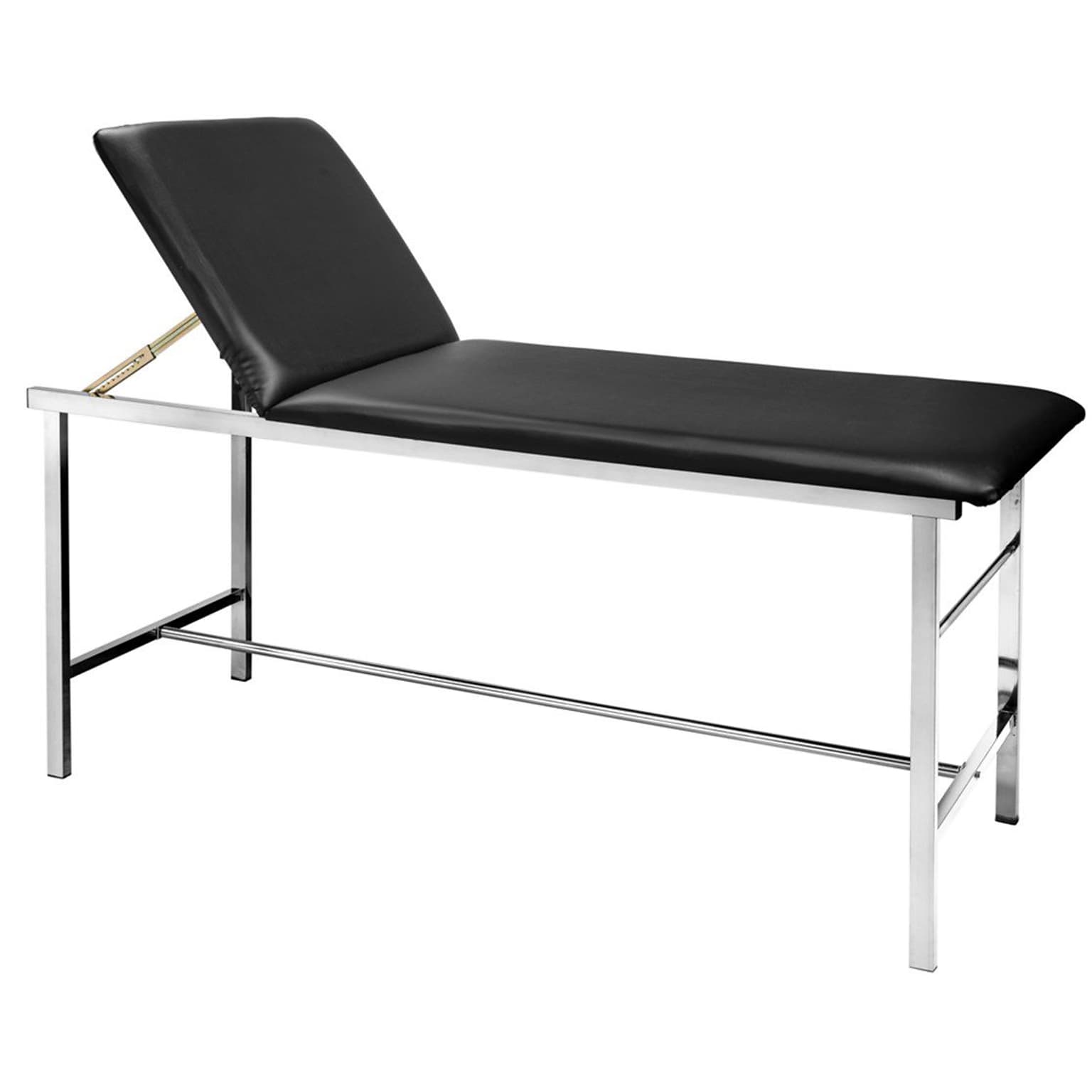 AdirMed Medical Exam Table, With Built-In Paper Towel Dispenser, Black (996-01-BLK)